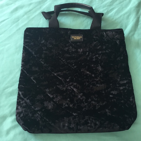 Victoria's Secret Handbags - Victoria’s Secret velvet tote